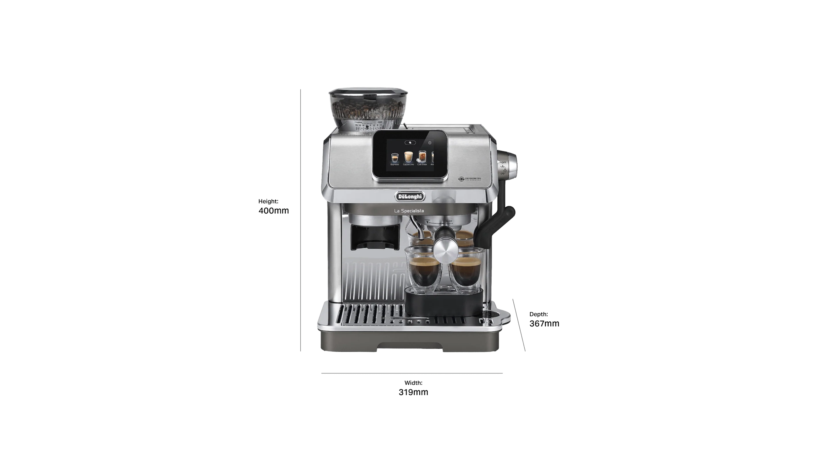 De'Longhi La Specialista Touch Metal - Image 3